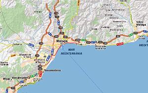 002- Carte  Malaga